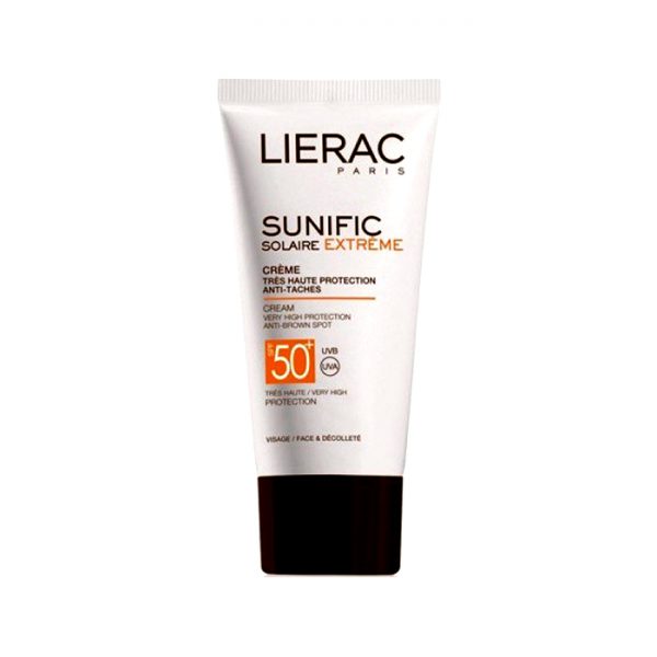 کرم ضد آفتاب و ضد لک لیراک مدل Sunific SPF50 مناسب انواع پوست حجم 50میل