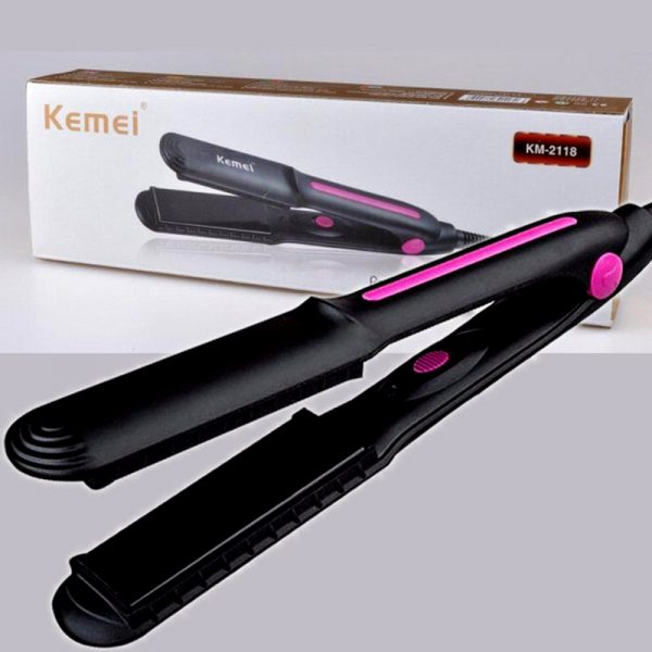 خرید قیمت مشخصات درباره ویو مو حرفه ای کیمی مدل Kemei Professional Hair Iron – KM-2118
