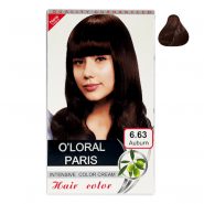 6-63 auburn خرید و قیمت و مشخصات رنگ مو اولورال پاریس O’LORAL PARIS بلوطی شماره 6.63