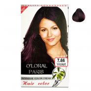 7-66 violet خرید و قیمت و مشخصات رنگ مو اولورال پاریس O’LORAL PARIS بنفش شماره 7