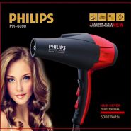 خرید و قیمت و مشخصات سشوار فیلیپس 5000 وات مدل PHILIPS 6090 Hairdryer در فروشگاه اینترنتی زیبا مد