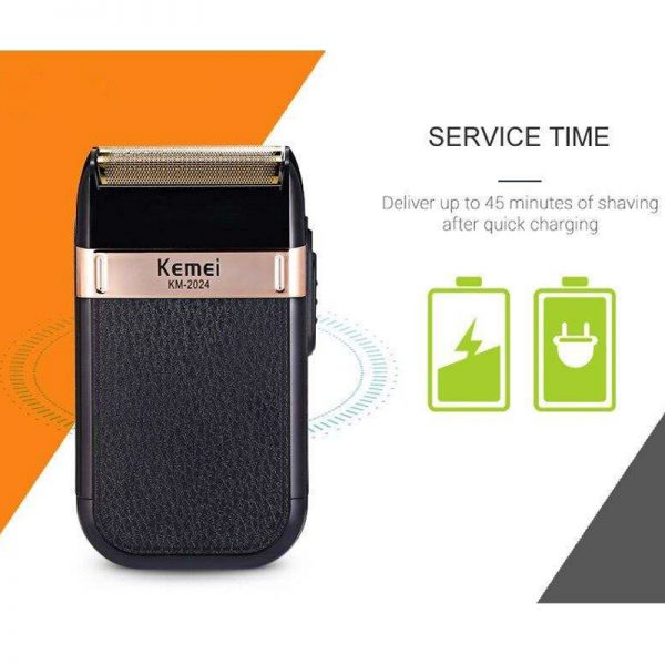 خرید و قیمت و مشخصات ماشین اصلاح موی صورت (شیور) کیمی مدل Kemei KM-2024 در فروشگاه اینترنتی زیبا مد