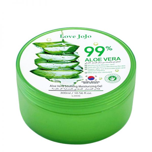 خرید و قیمت و مشخصات ژل آبرسان پوست آلوِئه ورا لاو جوجو Love JoJo 99% Aloe vera 300ml در فروشگاه اینترنتی زیبا مد