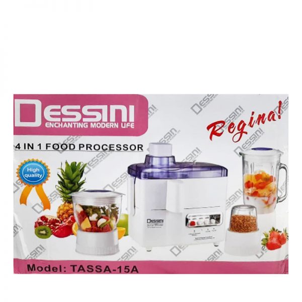 قیمت و خرید و مشخصات آبمیوه گیری 4 کاره دسینی مدل Dessini TASSA-15A در فروشگاه اینترنتی زیبا مد