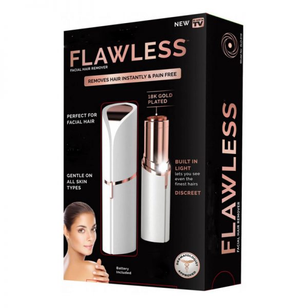 خرید و قیمت و مشخصات دستگاه موزن مخصوص بانوان فلاولس flawless facial hair removal در فروشگاه اینترنتی زیبا مد