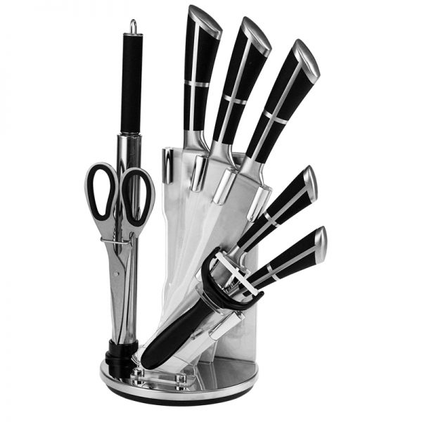 خرید و قیمت و مشخصات ست چاقو،کارد و ساطور آشپزخانه دسینی Dessini 9PCS KNIFE SET در فروشگاه اینترنتی زیبا مد