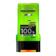 قیمت شامپوی موی سر صورت و بدن لورآل مدل CLEAN POWER ظرفیت ۳۰۰ میلی لیتر