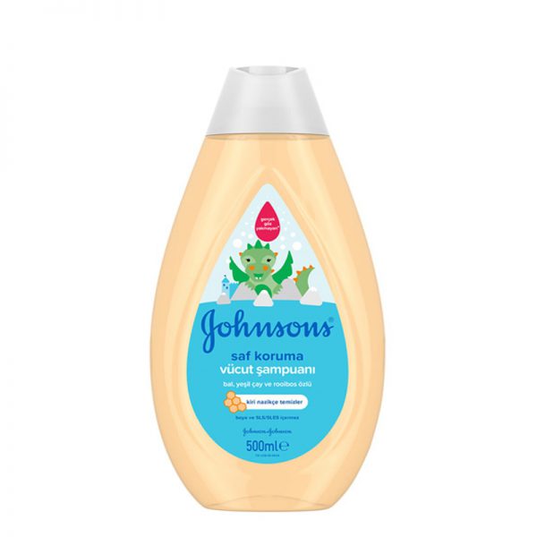 خرید و قیمت و مشخصات شامپو سر و بدن کودک جانسون johnsons با عصاره عسل حجم 500 میل در فروشگاه اینترنتی زیبا مد