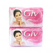 خرید و قیمت ومشخصات صابون جیو Giv صورتی مدل GIV Beauty Soap pink بسته ۴ عددی در فروشگاه زیبا مد