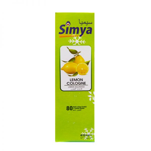 خرید و قیمت و مشخصات محلول ضد عفونی کننده کلونیا سیمیا Simya رایحه لیمو در فروشگاه اینترنتی زیبا مد