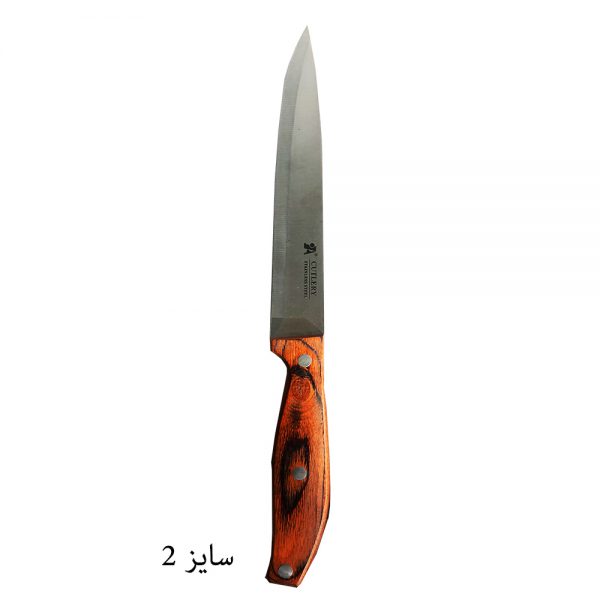 چاقو آشپزخانه SLICER KNIFE کد C04-802 سه سایز 1/2/3