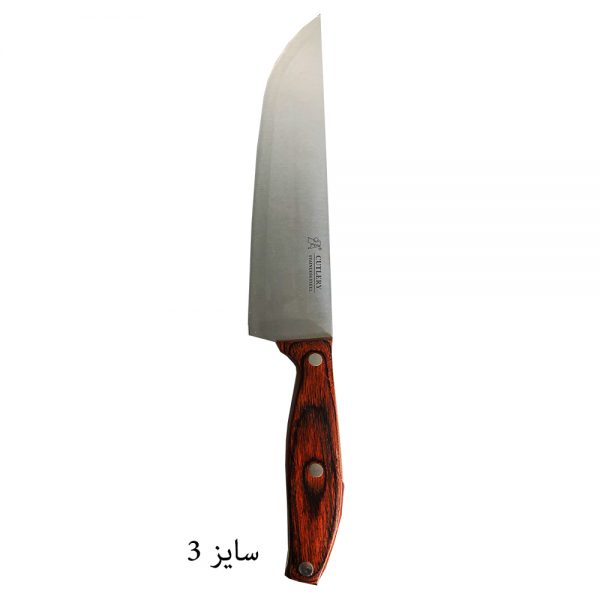 چاقو آشپزخانه SLICER KNIFE کد C04-802 سه سایز 1/2/3
