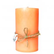 خرید و قیمت و مشخصات شمع تزیینی رویال royal رنگ مرجانی طرح استوانه ای در فروشگاه اینترنتی زیبا مد