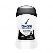 خرید و قیمت و مشخصات استیک ضد تعریق زنانه رکسونا Rexona مدل Invisible black+white حجم 40 میل در فروشگاه اینترنتی زیبا مد