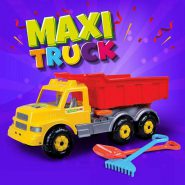 خرید و قیمت و مشخصات کامیون 180 کیلویی ماکسی تراک زرین تویز MAXI TRUCK در فروشگاه اینترنتی زیبا مد