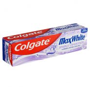 خرید و قیمت و مشخصات خمیر دندان سفید کننده کلگیت Colgate مدل max White حجم 100 میل در فروشگاه اینترنتی زیبا مد