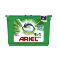 خرید و قیمت و مشخصات قرص ماشین لباسشویی آریل بسته 15 عددی Ariel 3in1 Pods در فروشگاه اینترنتی زیبا مد