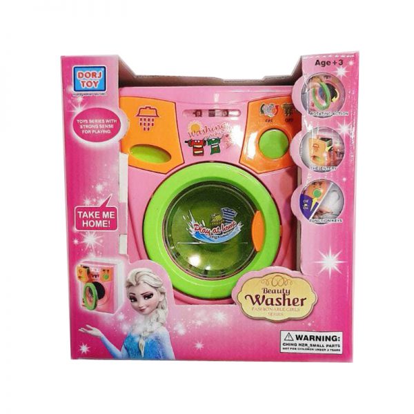 خرید و قیمت و مشخصات ماشین لباسشویی اسباب بازی مدل Beauty washer در فروشگاه اینترنتی زیبا مد