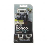 خرید و قیمت و مشخصات خودتراش دورکو DORCO مدل Pace 3 Disposable بسته 6 عددی در فروشگاه اینترنتی زیبامد