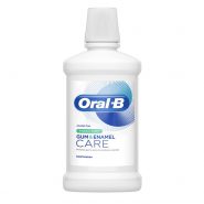 خرید و قیمت و مشخصات دهانشویه اورال بی OralB مدل GUM & ENAMEL حجم 500 میل در فروشگاه اینترنتی زیبا مد