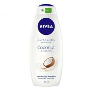 خرید و قیمت و مشخصات شامپو بدن نیوا NIVEA مدل Coconut حاوی روغن نارگیل و جوجوبا 750 میل در فروشگاه اینترنتی زیبا مد
