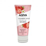 خرید و قیمت و مشخصات اسکراب صورت آگیوا AGIVA عصاره توت فرنگی حجم 150 میلی لیتر در فروشگاه اینترنتی زیبا مد