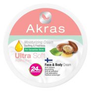 خرید و قیمت و مشخصات کرم مرطوب کننده آکراس Akras حاوی روغن آرگان حجم 200 میل در فروشگاه اینترنتی زیبا مد