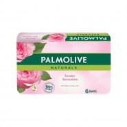 خید و قیمت و مشخصات صابون پالمولیو PALMOLIVE مدل رایحه گل رز بسته ۶ عددی در فروشگاه زیبا مد