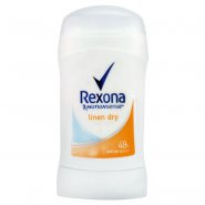 خرید و قیمت و مشخصات استیک ضد تعریق زنانه رکسونا Rexona مدل linen dry حجم 40 میل در فروشگاه زیبا مد