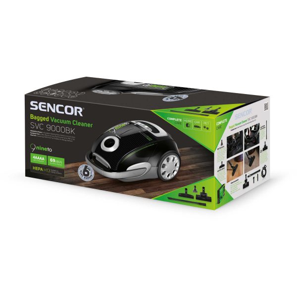 خرید و قیمت و مشخصات جارو برقی سنکور SENCOR مدل SVC 9000BK در فروشگاه زیبا مد
