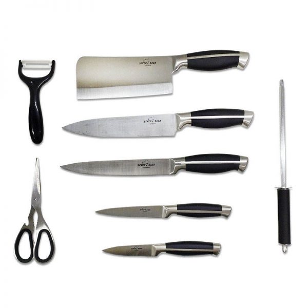 خرید و قیمت و مشخصات سرویس چاقو،کارد و ساطور آشپزخانه سون استار مدل 7SK1858 در فروشگاه زیبا مد