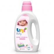 خرید و قیمت و مشخصات مایع لباسشویی کودک یونی بیبی Uni Baby ترکیه حجم 1.5 لیتر در فروشگاه زیبا مد