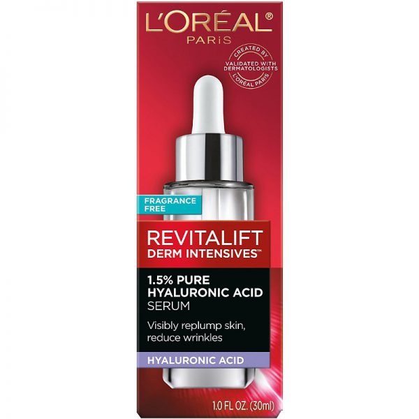 سرم جوانسازی و ضد چروک صورت لورال L'Oréal مدل هیالورونیک اسید 30 میلی لیتر