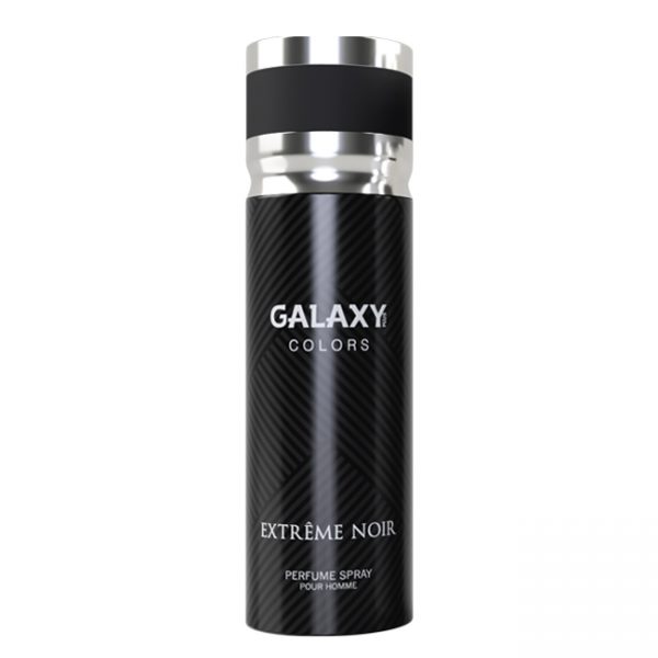 خرید و قیمت و مشخصات اسپری خوشبو کننده مردانه گالکسی GALAXY مدل EXTREME NOIR در فروشگاه زیبا مد