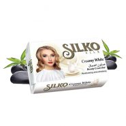 خرید و قیمت و مشخصات صابون حمام سیلکو SILKO مدل Creamy White بسته ۶ عددی در فروشگاه زیبا مد