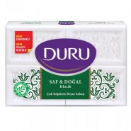 خرید و قیمت و مشخصات صابون رختشویی دورو DURU مدل SAF & DOGAL بسته ۴ عددی در فروشگاه زیبا مد