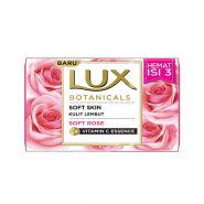 خرید و قیمت و مشخصات صابون لوکس LUX رایحه گل رز صورتی وزن 110 گرم بسته 6 عددی در فروشگاه زیبا مد