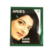 خرید و قیمت و مشخصات حنا هندی امیر AMIR'S رنگ مشکی طبیعی در فروشگاه زیبا مد