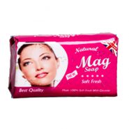 خرید و قیمت و مشخصات صابون حمام مگ واش MAG WASH رایحه گل رز مخصوص انواع پوست در فروشگاه زیبا مد