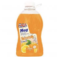 خرید و قیمت و مشخصات مایع دستشویی مگ واش Mag Wash رایحه پرتقال حجم ۴ لیتر در فروشگاه زیبا مد