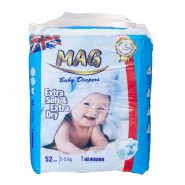 خرید و قیمت و مشخصات پوشک بچه مگ بیبی MAG Baby شماره یک 52 عددی در فروشگاه زیبا مد