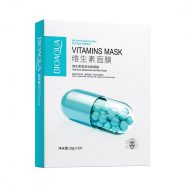 ماسک ورقه ای آب رسان بیوآکوا مدل ویتامین B6 حجم 30 گرمی 5 عددی