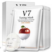 ماسک ورقه ای بیوآکوا مدل سیب V7 حجم 25 گرمی (بسته 10 عددی)