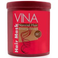 خرید و قیمت و مشخصات ماسک مو وینا VINA مدل جنسینگ M1 حجم 750 میلی لیتر (موهای معمولی) در زیبا مد