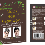 خرید و قیمت و مشخصات پک 10 عددی شامپو رنگ مو قهوه ای Dark Brown Hair Shampoo در زیبا مد
