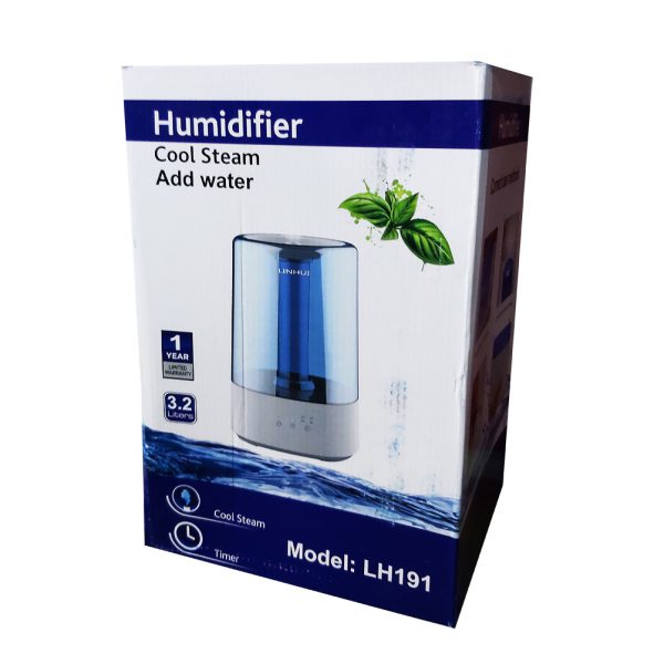دستگاه بخور سرد رو میزی Humidifier مدل HL191 حجم 3.2 لیتری