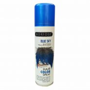 خرید و قیمت و مشخصات اسپری رنگ مو موقت مورفوس MORFOSE رنگ آبی حجم 150 میل در زیبا مد