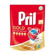 خرید و قیمت و مشخصات قرص ماشین ظرفشویی پریل Pril مدل GOLD بسته 45 عددی در فروشگاه زیبا مد