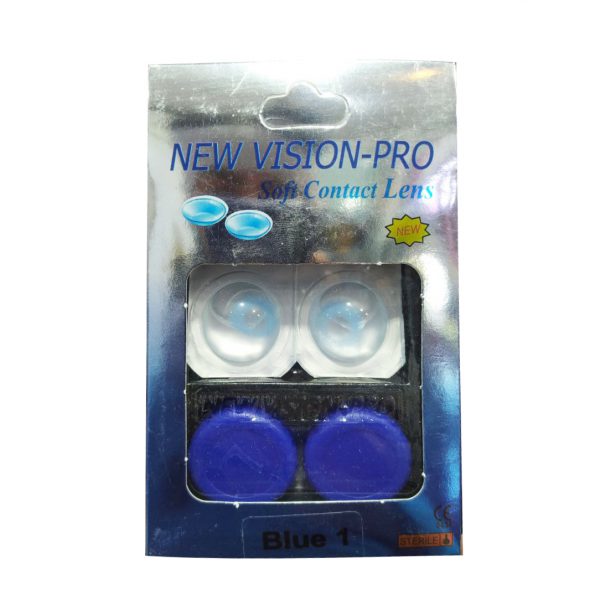 خرید و قیمت و مشخصات لنز چشم NEW VISION PRO رنگ و مدل Blue 1 آبی در زیبا مد