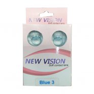 خرید و قیمت و مشخصات لنز چشم NEW VISION PRO رنگ و مدل آبی Blue3 در زیبا مد